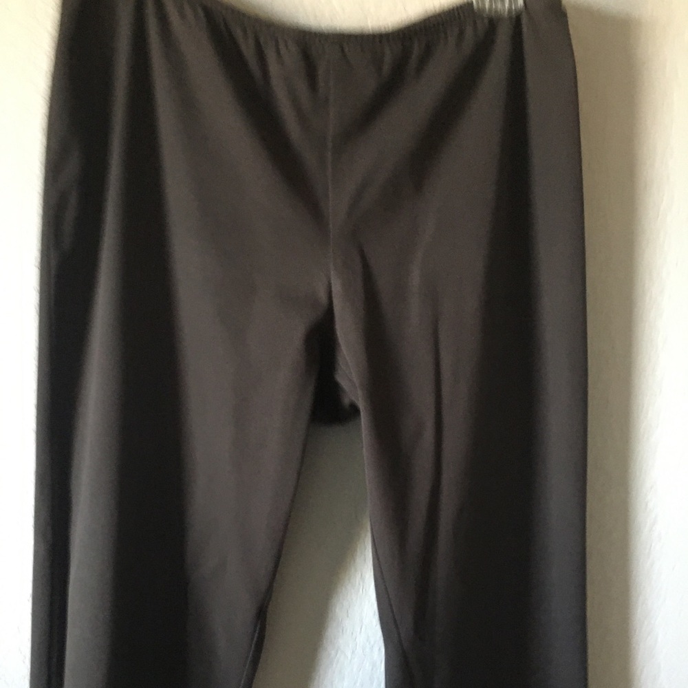 Eileen Fisher cotton/twill pant